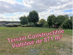 terrain à la vente -   49000  ANGERS, surface 871 m2 vente terrain - UBI406495307