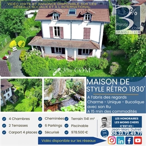 maison à la vente -   78300  POISSY, surface 125 m2 vente maison - UBI416588841