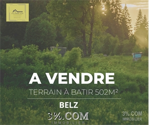 terrain à la vente -   56550  BELZ, surface 502 m2 vente terrain - UBI423144439