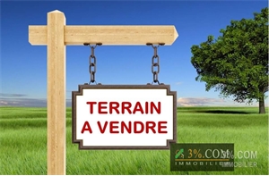 terrain à la vente -   44420  LA TURBALLE, surface 420 m2 vente terrain - UBI423779509