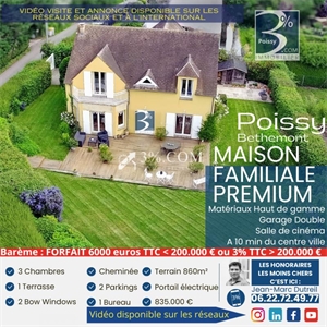 maison à la vente -   78300  POISSY, surface 209 m2 vente maison - UBI424442410