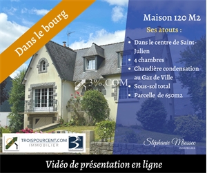 maison à la vente -   22940  SAINT JULIEN, surface 120 m2 vente maison - UBI432686981