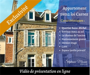 t3 à la vente -   22000  SAINT BRIEUC, surface 59 m2 vente t3 - UBI448132385