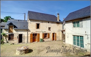 maison à la vente -   72340  LA CHARTRE SUR LE LOIR, surface 154 m2 vente maison - UBI430525985