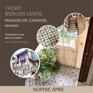 maison à la vente -   76111  YPORT, surface 118 m2 vente maison - UBI441048566