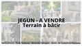 Terrain à bâtir à la vente