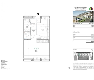 t2 à la vente -   50300  AVRANCHES, surface 42 m2 vente t2 - UBI424950136