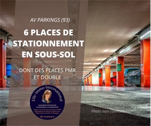 parking à la vente -   93370  MONTFERMEIL, surface 1 m2 vente parking - UBI424652359