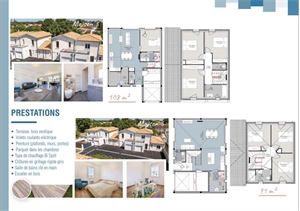 maison à la vente -   33140  VILLENAVE D ORNON, surface 108 m2 vente maison - UBI450837833