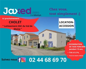 maison neuve à la vente -   49300  CHOLET, surface 94 m2 vente maison neuve - UBI444562619