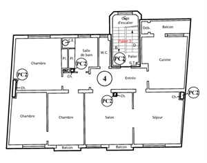 t5 à la vente -   67100  STRASBOURG, surface 127 m2 vente t5 - UBI425353594