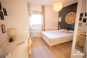 chambre à la location -   76100  ROUEN, surface 12 m2 location chambre - UBI437451428