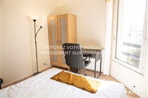 chambre à la location -   92600  ASNIERES SUR SEINE, surface 11 m2 location chambre - UBI443097314