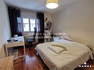 chambre à la location -   38000  GRENOBLE, surface 15 m2 location chambre - UBI443348018