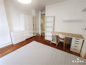 chambre à la location -   38000  GRENOBLE, surface 14 m2 location chambre - UBI443426072