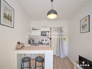 studio à la location -   93400  SAINT OUEN SUR SEINE, surface 21 m2 location studio - UBI444264515