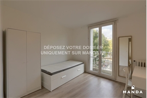 chambre à la location -   94200  IVRY SUR SEINE, surface 10 m2 location chambre - UBI445427582