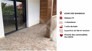 maison à la vente -   97410  SAINT PIERRE, surface 130 m2 vente maison - UBI403696545