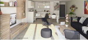 t3 à la vente -   42000  SAINT ETIENNE, surface 62 m2 vente t3 - UBI445074608