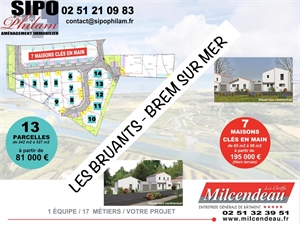 maison à la vente -   85470  BREM SUR MER, surface 65 m2 vente maison - UBI430023455