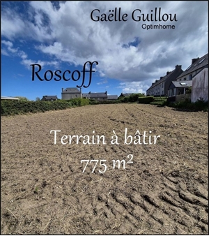 terrain a batir à la vente -   29680  ROSCOFF, surface 775 m2 vente terrain a batir - UBI422756788