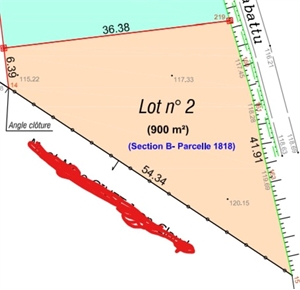 terrain a batir à la vente -   24350  LISLE, surface 900 m2 vente terrain a batir - UBI438738923
