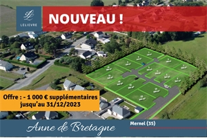 lotissement à la vente -   35330  MERNEL, surface 429 m2 vente lotissement - UBI405298787