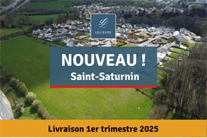 lotissement à la vente -   72650  SAINT SATURNIN, surface 395 m2 vente lotissement - UBI417533379