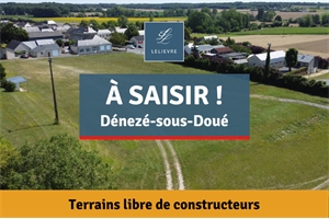 lotissement à la vente -   49700  DENEZE SOUS DOUE, surface 672 m2 vente lotissement - UBI439088318