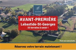 lotissement à la vente -   81500  LABASTIDE SAINT GEORGES, surface 300 m2 vente lotissement - UBI439088339