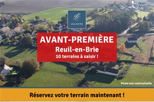 lotissement à la vente -   77260  REUIL EN BRIE, surface 310 m2 vente lotissement - UBI439217471