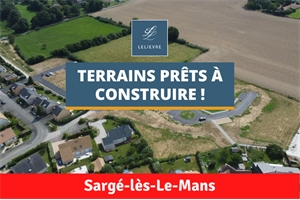 lotissement à la vente -   72190  SARGE LES LE MANS, surface 397 m2 vente lotissement - UBI440129633