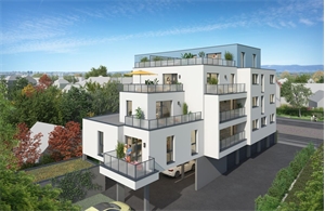 appartement neuf à la vente -   67400  ILLKIRCH GRAFFENSTADEN, surface 67 m2 vente appartement neuf - UBI334124276