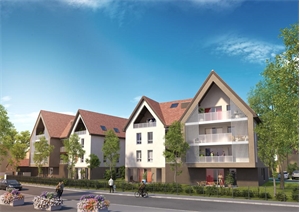 appartement neuf à la vente -   67120  MOLSHEIM, surface 65 m2 vente appartement neuf - UBI346377431