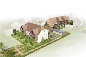 t3 à la vente -   67203  OBERSCHAEFFOLSHEIM, surface 55 m2 vente t3 - UBI367425402