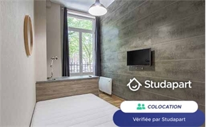 chambre à la location -   59800  LILLE, surface 16 m2 location chambre - UBI411163037