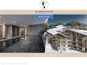 t3 à la vente -   74430  SAINT JEAN D AULPS, surface 51 m2 vente t3 - UBI389598270