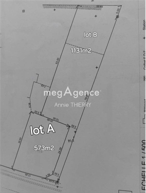 terrain a batir à la vente -   56620  CLEGUER, surface 573 m2 vente terrain a batir - UBI443829680